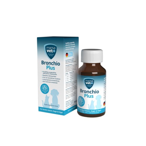 Marsavet Bronchio Plus Damlaları 100 ml Köpekler ve Kediler İçin